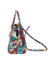 Medium Double Zip Floral Galleria, bottom view